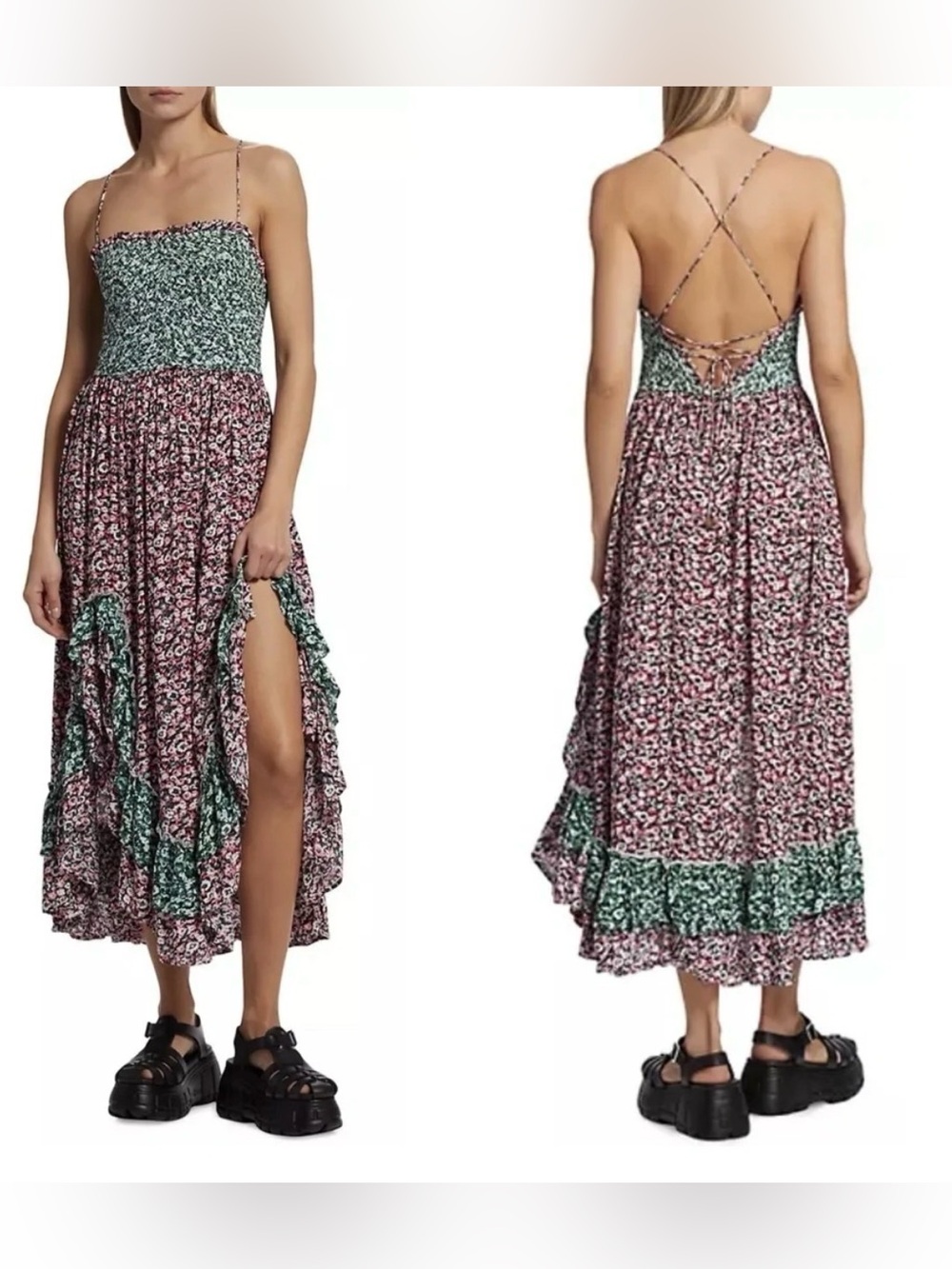 Free People “One I Love” Maxi Dress
Size Small